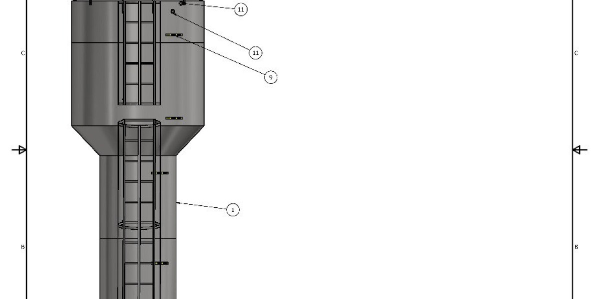 20,000 Litre Round Steel Water Tank