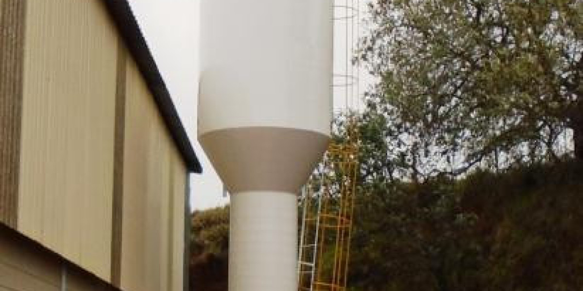 Fluted Column Elevated Storage Tank