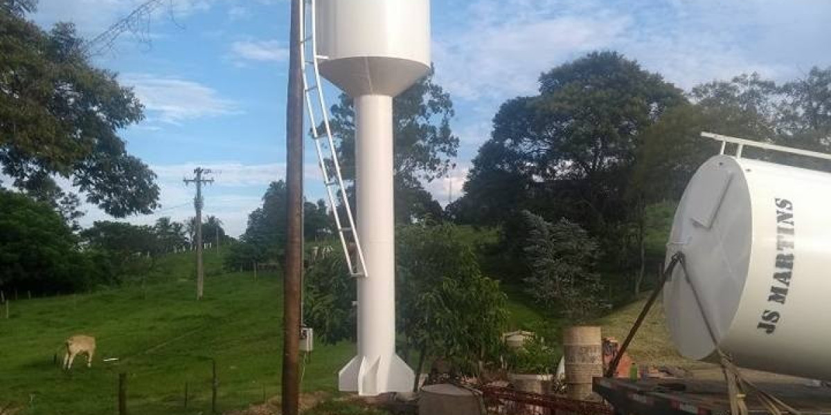 Tanque cilíndrico vertical fechado fundo plano de 10000 litros